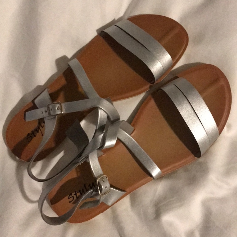 Silver Sandals